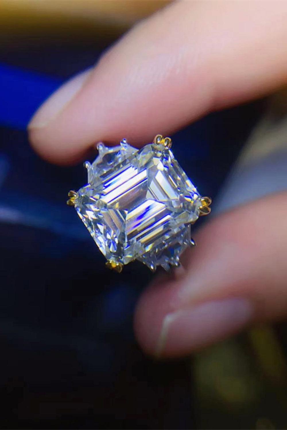 5 Carat Moissanite 925 Sterling Silver Ring Carauana Store