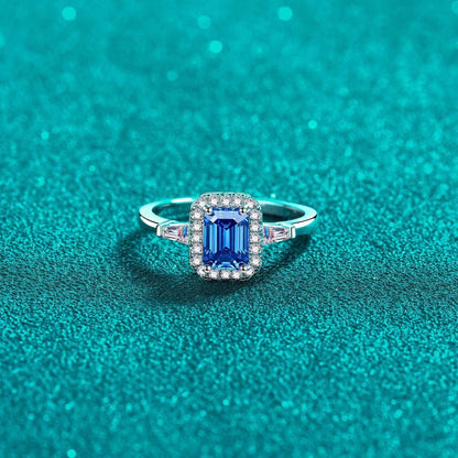 1 Carat Moissanite 925 Sterling Silver Ring Carauana Store