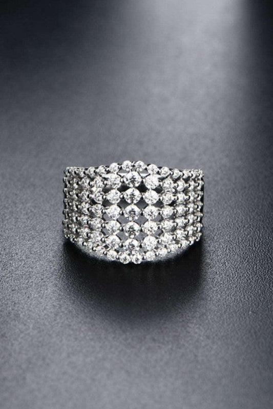 1.21 Carat Moissanite 925 Sterling Silver Ring Carauana Store