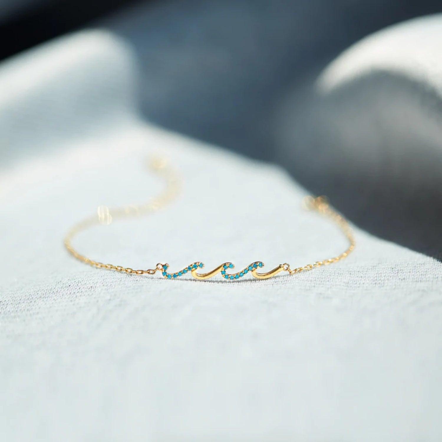 925 Sterling Silver Zircon Bracelet Carauana Store