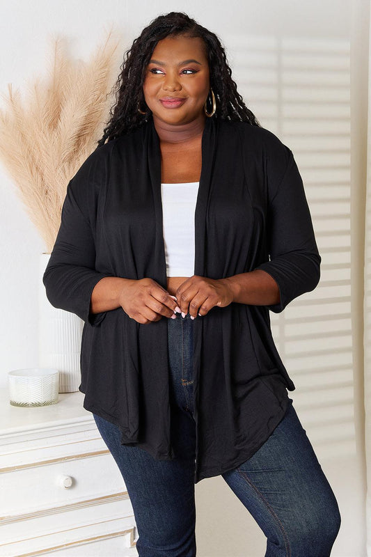Culture Code Full Size Open Front Cardigan Carauana Store