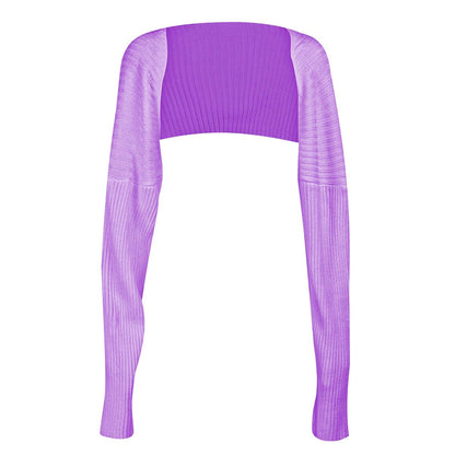 Long Sleeve Knit Bolero Carauana Store