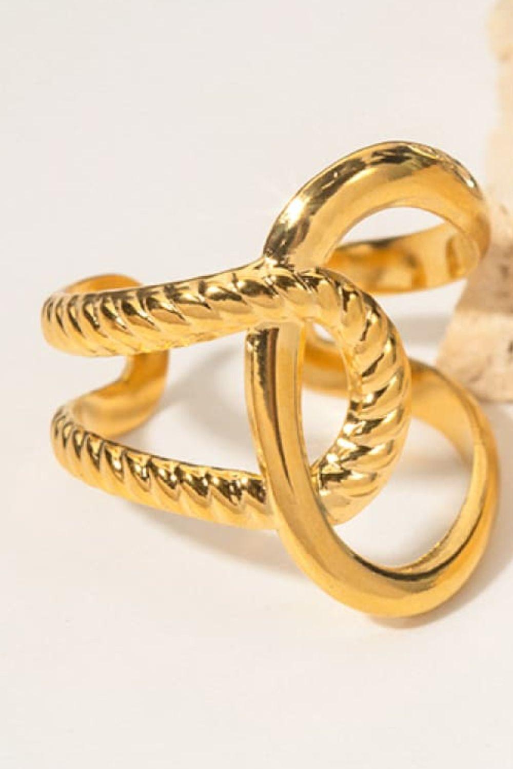Modern Copper Open Ring Carauana Store