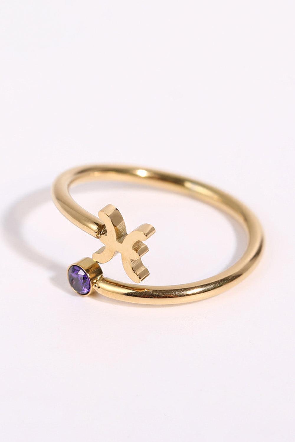 Constellation Stainless Steel Bypass Ring Carauana Store