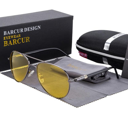 BARCUR Night Vision Sunglasses Polarized Anti-glare