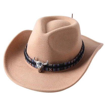 Cowboy hat monochrome felt Men and Women