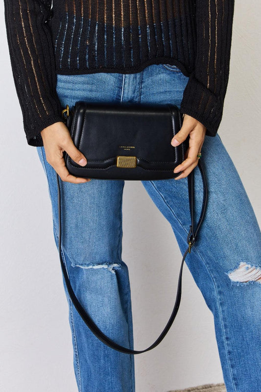 David Jones PU Leather Crossbody Bag Carauana Store