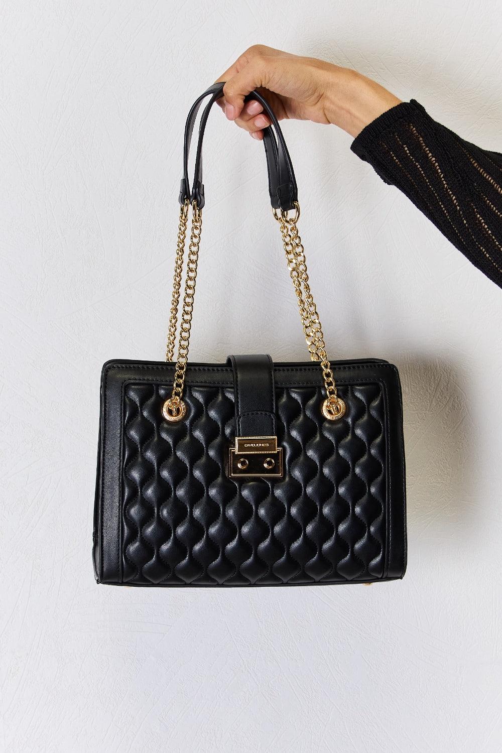 David Jones Quilted PU Leather Handbag Carauana Store