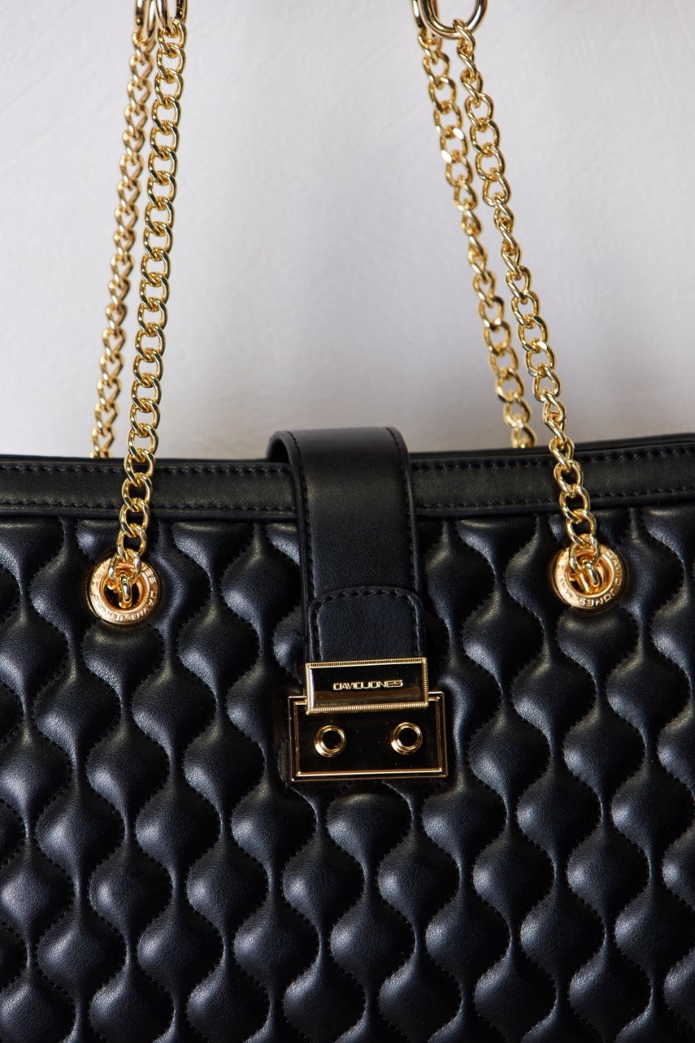 David Jones Quilted PU Leather Handbag Carauana Store