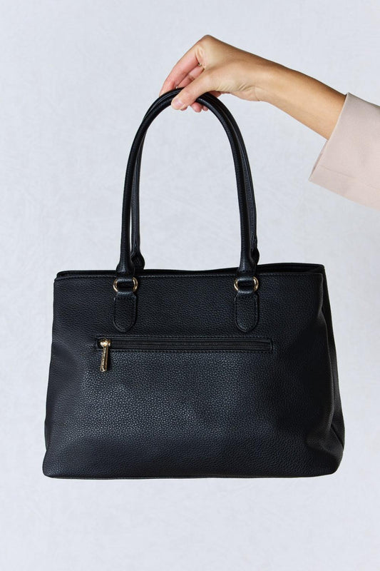 David Jones Structured Leather Handbag Carauana Store