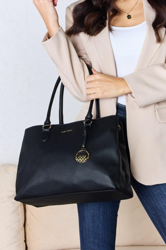 David Jones Structured Leather Handbag Carauana Store