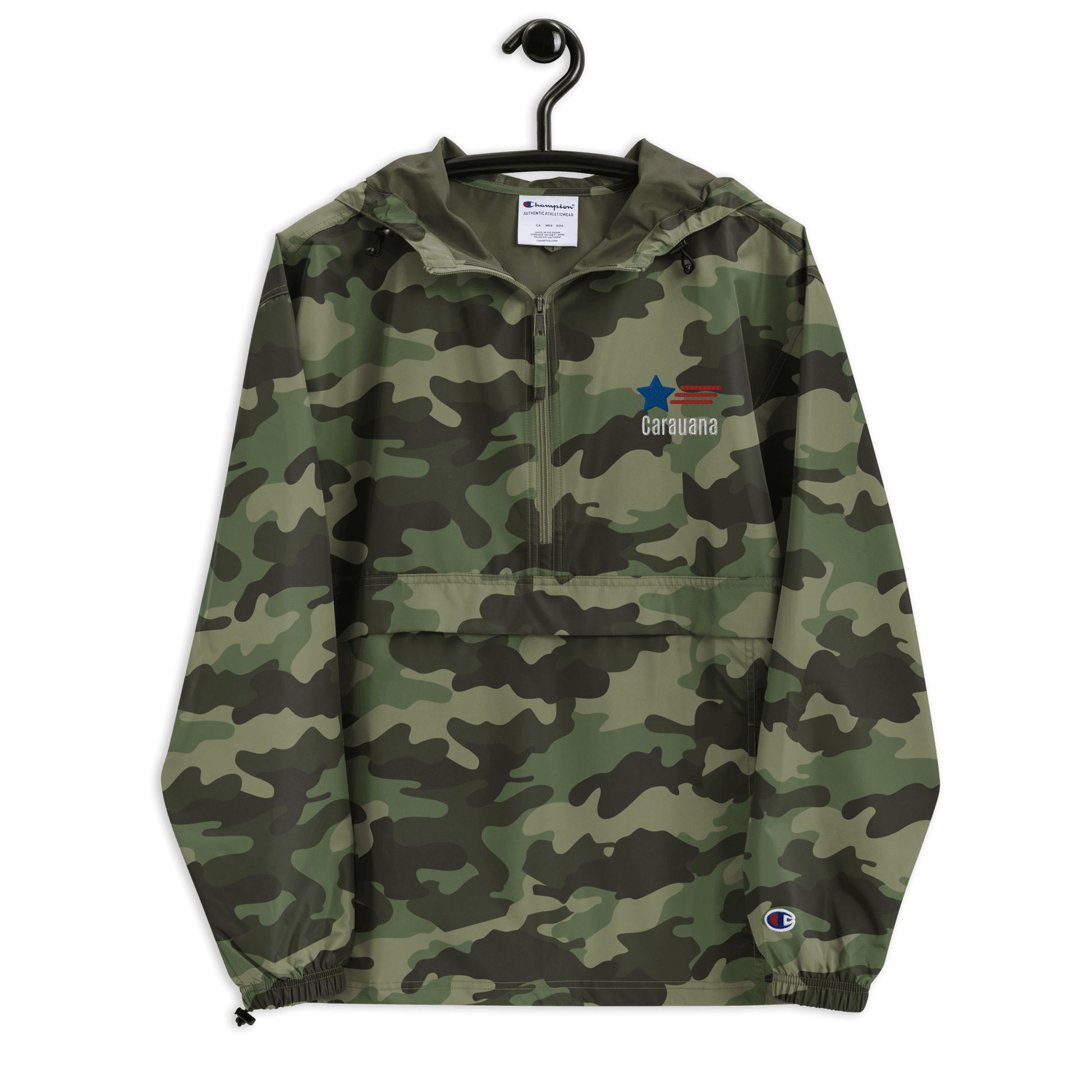 Embroidered Champion Packable Jacket