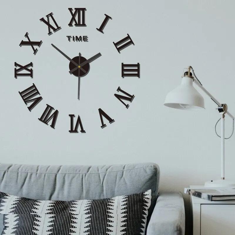 Enhance Your Home Decor with the Modern Geometric Wall Clock - Exclusive Offer!