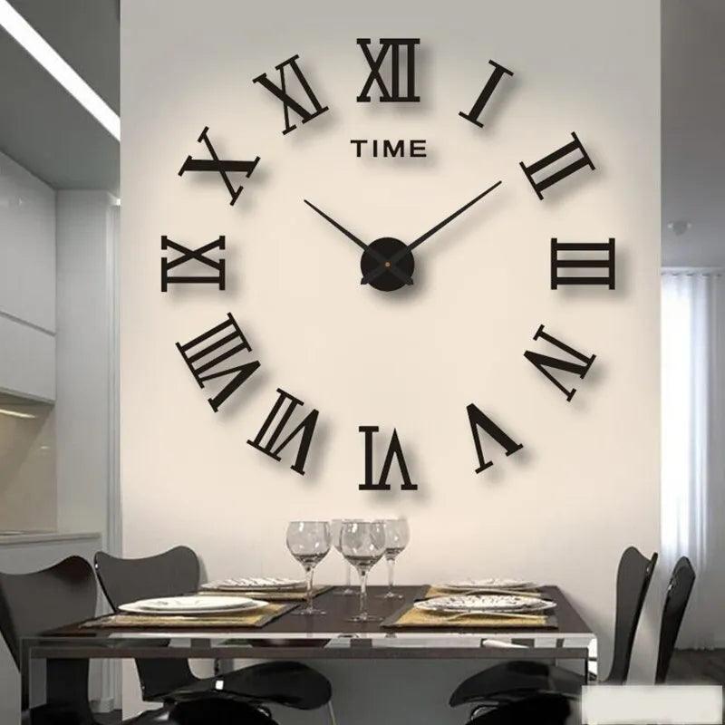 Enhance Your Home Decor with the Modern Geometric Wall Clock - Exclusive Offer!