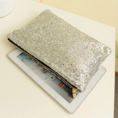 Evening Clutch Bag Glitter Sequin Handbag