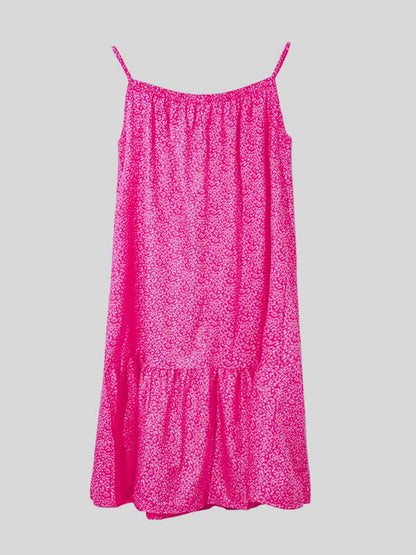 Full Size Printed Sleeveless Mini Cami Dress Carauana Store