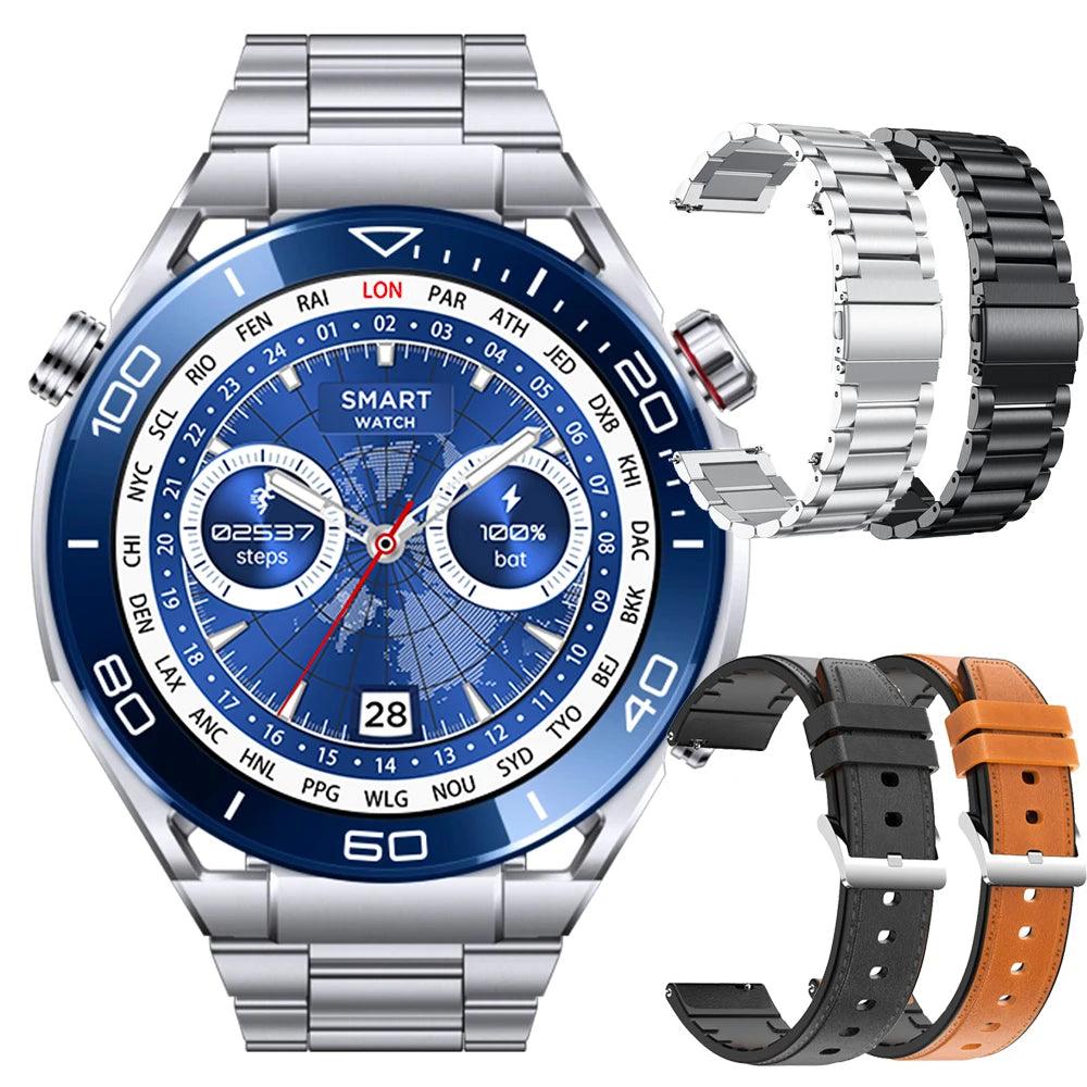 LEMFO smartWatches for men stainless steel|Your Timeless Companion, Now Exclusively Yours!