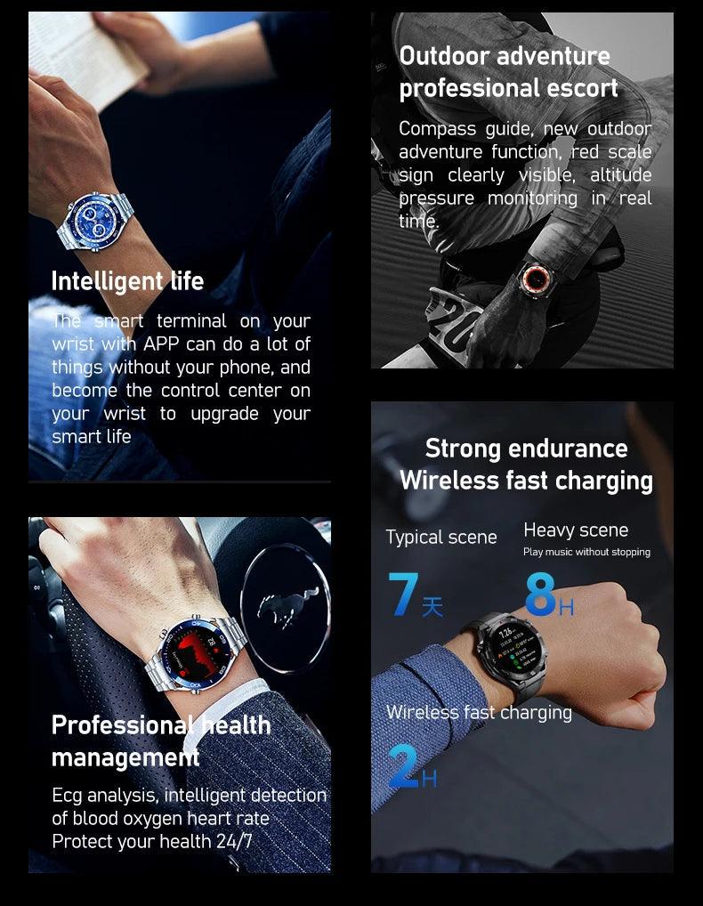 LEMFO smartWatches for men stainless steel|Your Timeless Companion, Now Exclusively Yours!