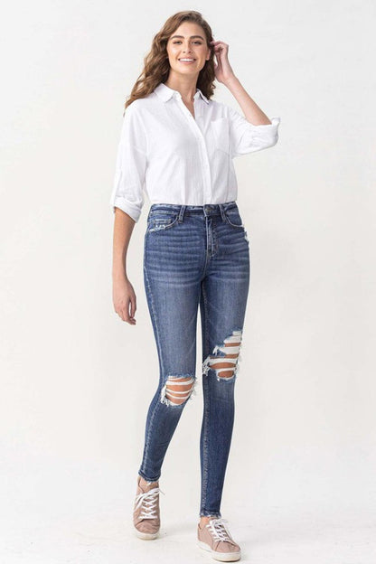Lovervet Hayden Full Size High Rise Skinny Carauana Store
