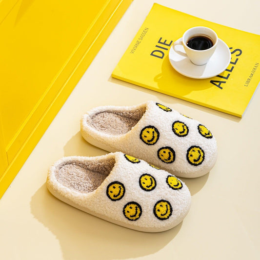 Melody Smiley Face Slippers Carauana Store