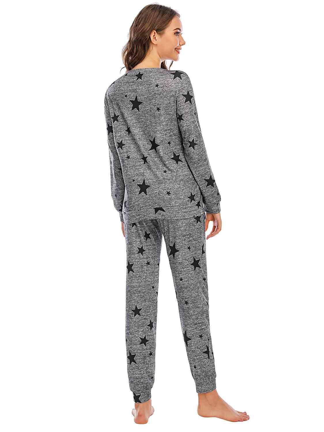 Star Top and Pants Lounge Set Carauana Store