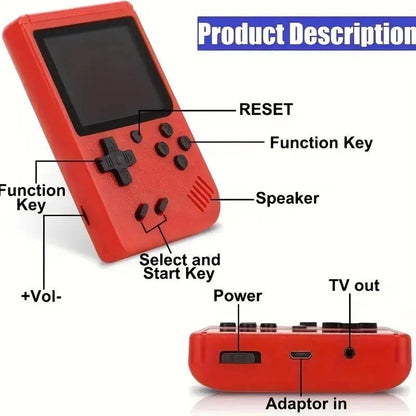 Video Game Console | Handheld Portable Pocket Mini Game Console | Gift for All Ages