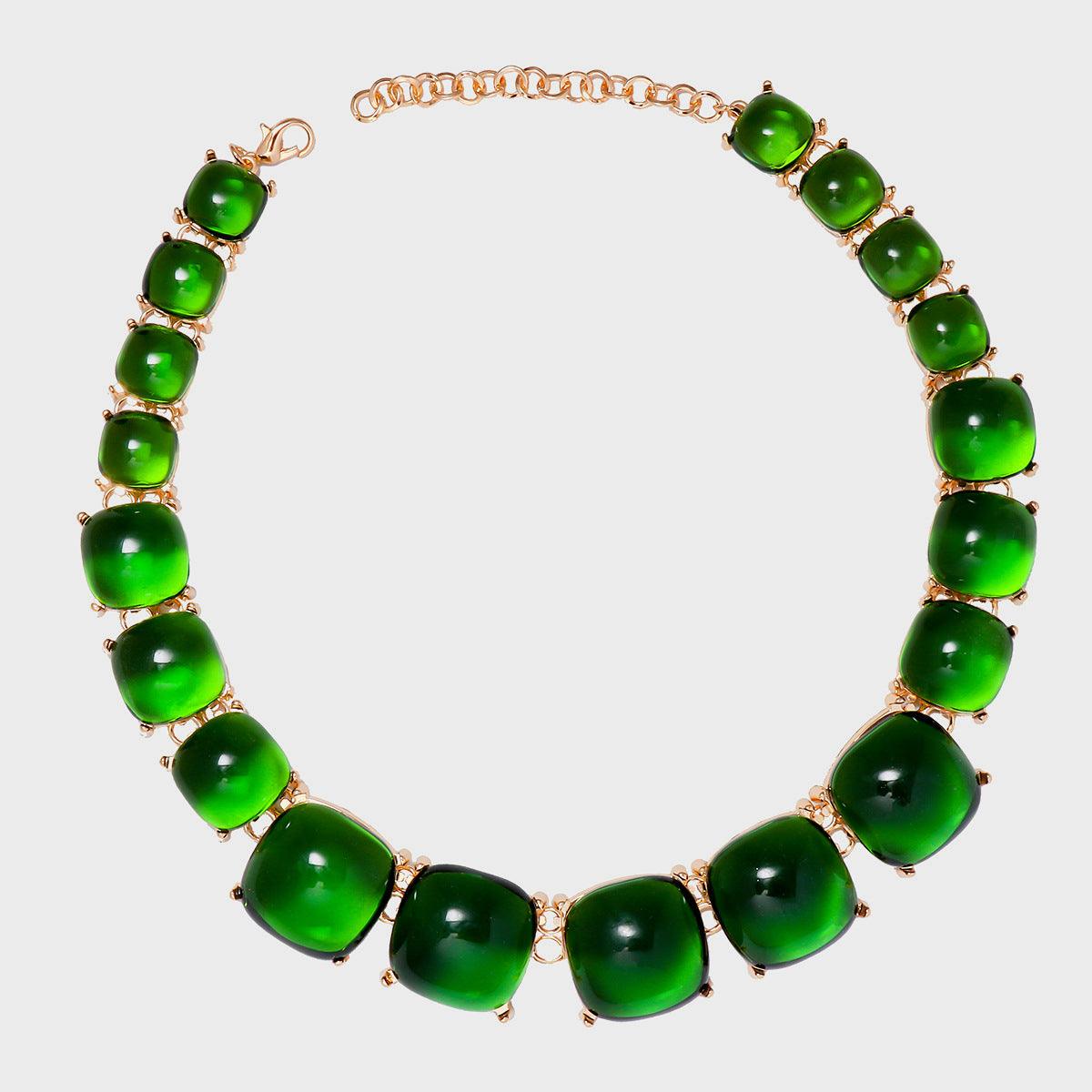 Alloy & Rhinestone Necklace Carauana Store