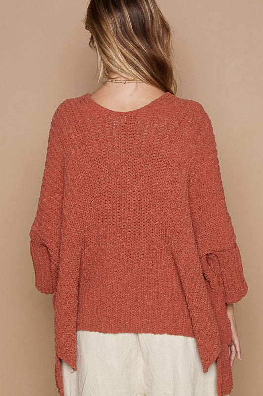 POL Open Front Sweater Cardigan with Pockets Carauana Store