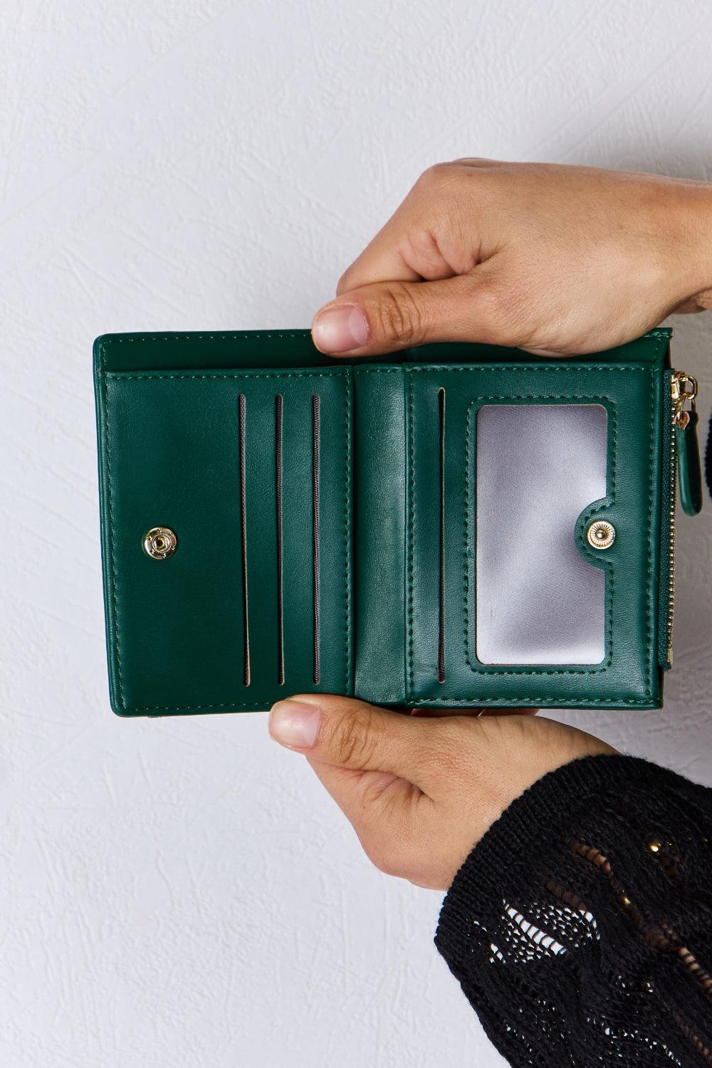David Jones Texture PU Leather Mini Wallet Carauana Store