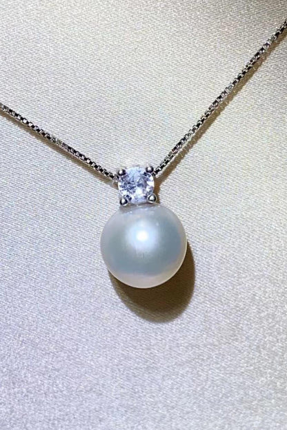Freshwater Pearl 925 Sterling Silver Necklace Carauana Store