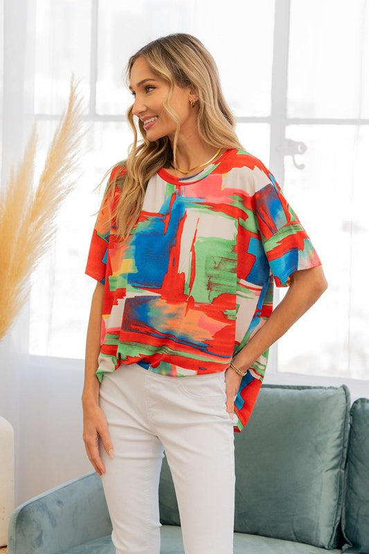 Sew In Love Full Size Round Neck Short Sleeve T-Shirt Carauana Store