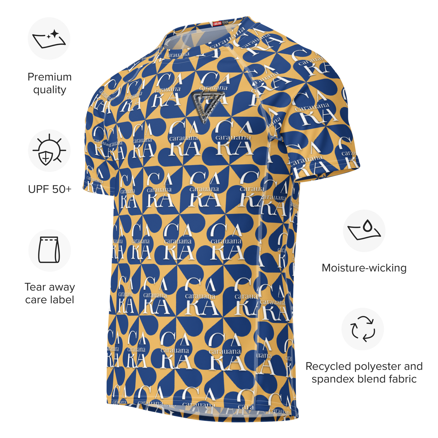 Original CaRaUaNa Rash Guard Brand Edition V103 Carauana Store