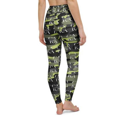 CaRaUaNa Leggings SPORT Green ARMY Carauana Store