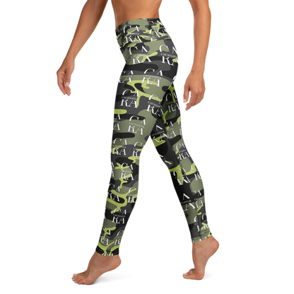 CaRaUaNa Leggings SPORT Green ARMY Carauana Store
