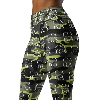 CaRaUaNa Leggings SPORT Green ARMY Carauana Store