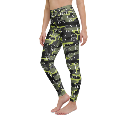 CaRaUaNa Leggings SPORT Green ARMY Carauana Store