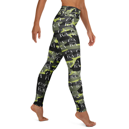 CaRaUaNa Leggings SPORT Green ARMY Carauana Store
