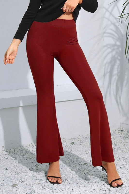 High Waist Long Flare Pants Carauana Store