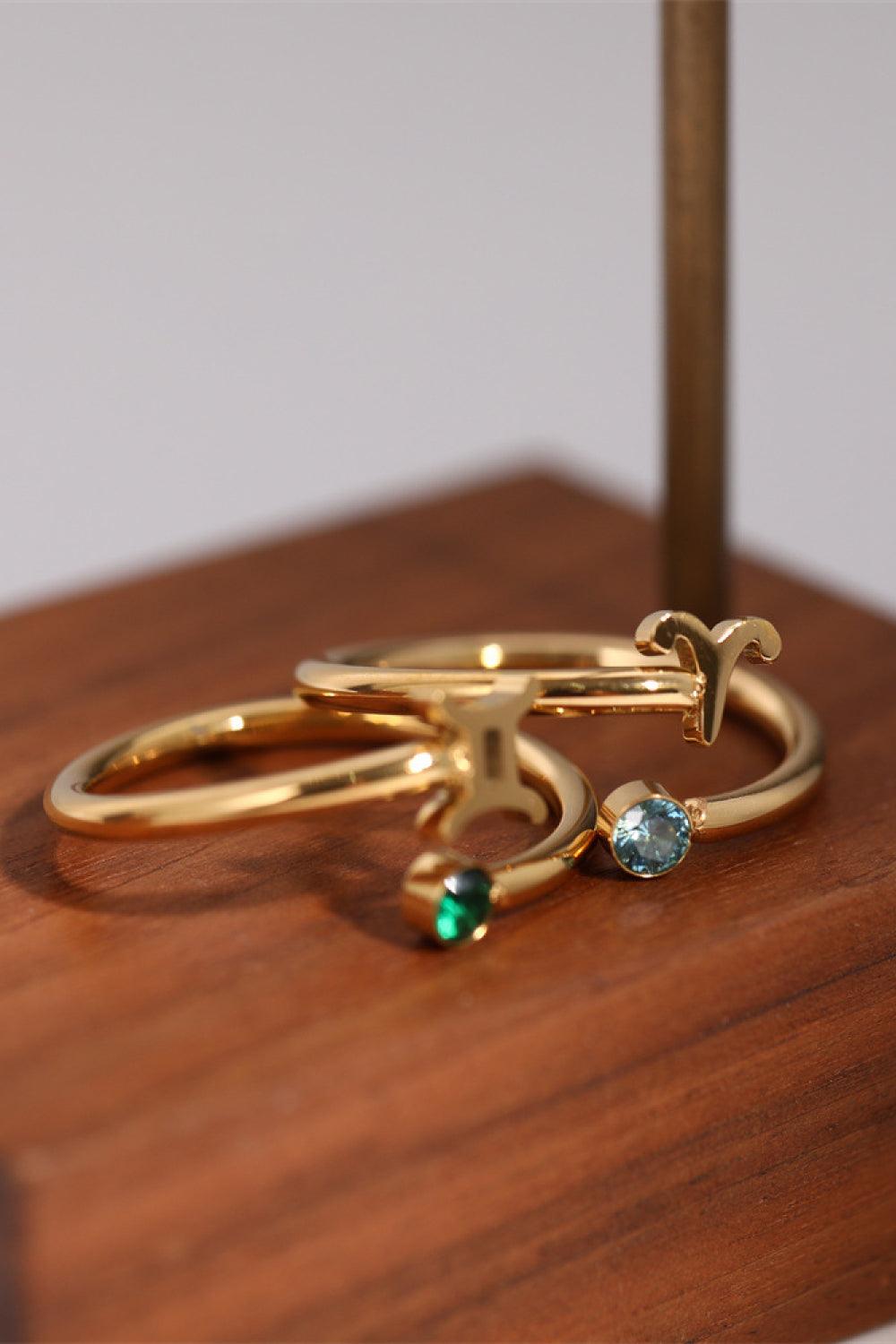 Constellation Stainless Steel Bypass Ring Carauana Store