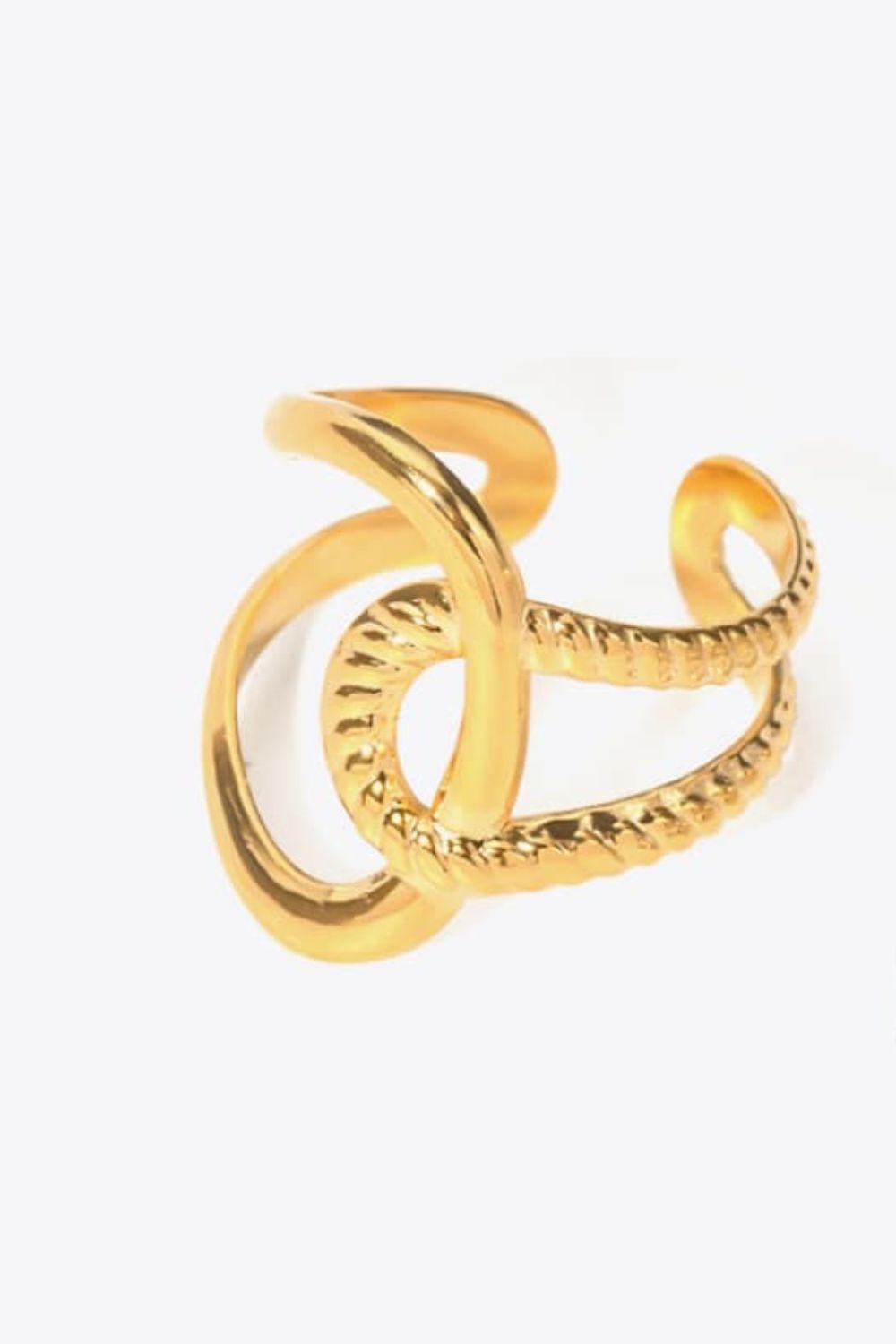 Modern Copper Open Ring Carauana Store