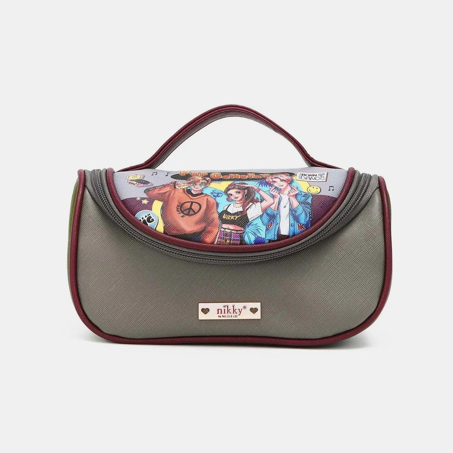 Nicole Lee USA Nikky Contrast Makeup Bag Carauana Store