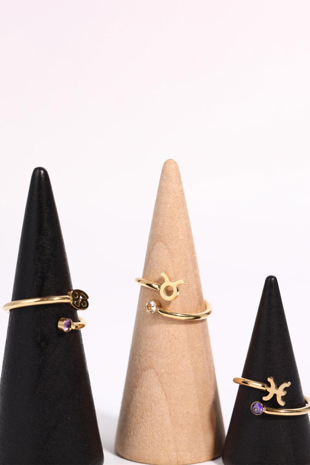 Constellation Stainless Steel Bypass Ring Carauana Store