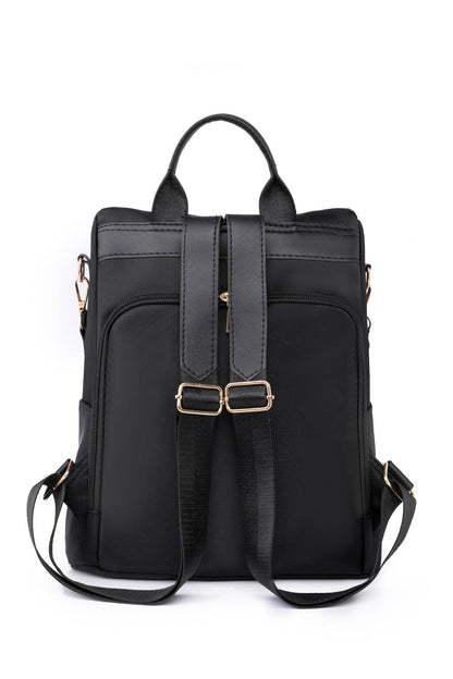 Zipper Pocket Beaded Backpack Carauana Store