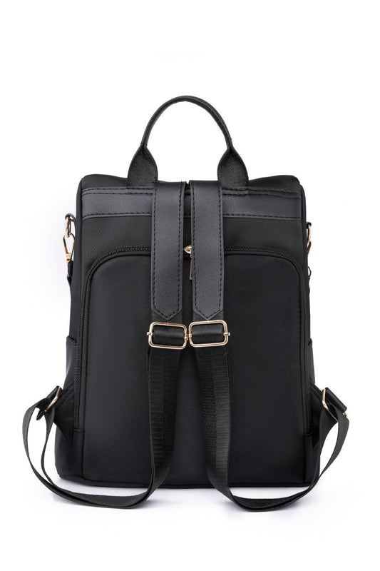Zipper Pocket Beaded Backpack Carauana Store