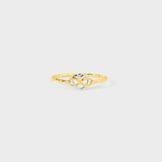 Number 8 Heart 925 Sterling Silver Ring Carauana Store