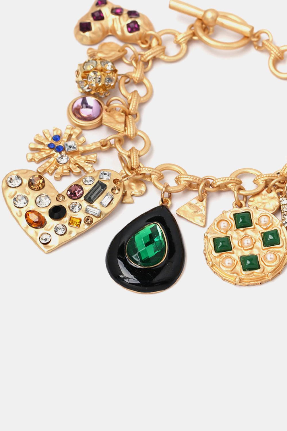Multi Charm Resin Bracelet Carauana Store