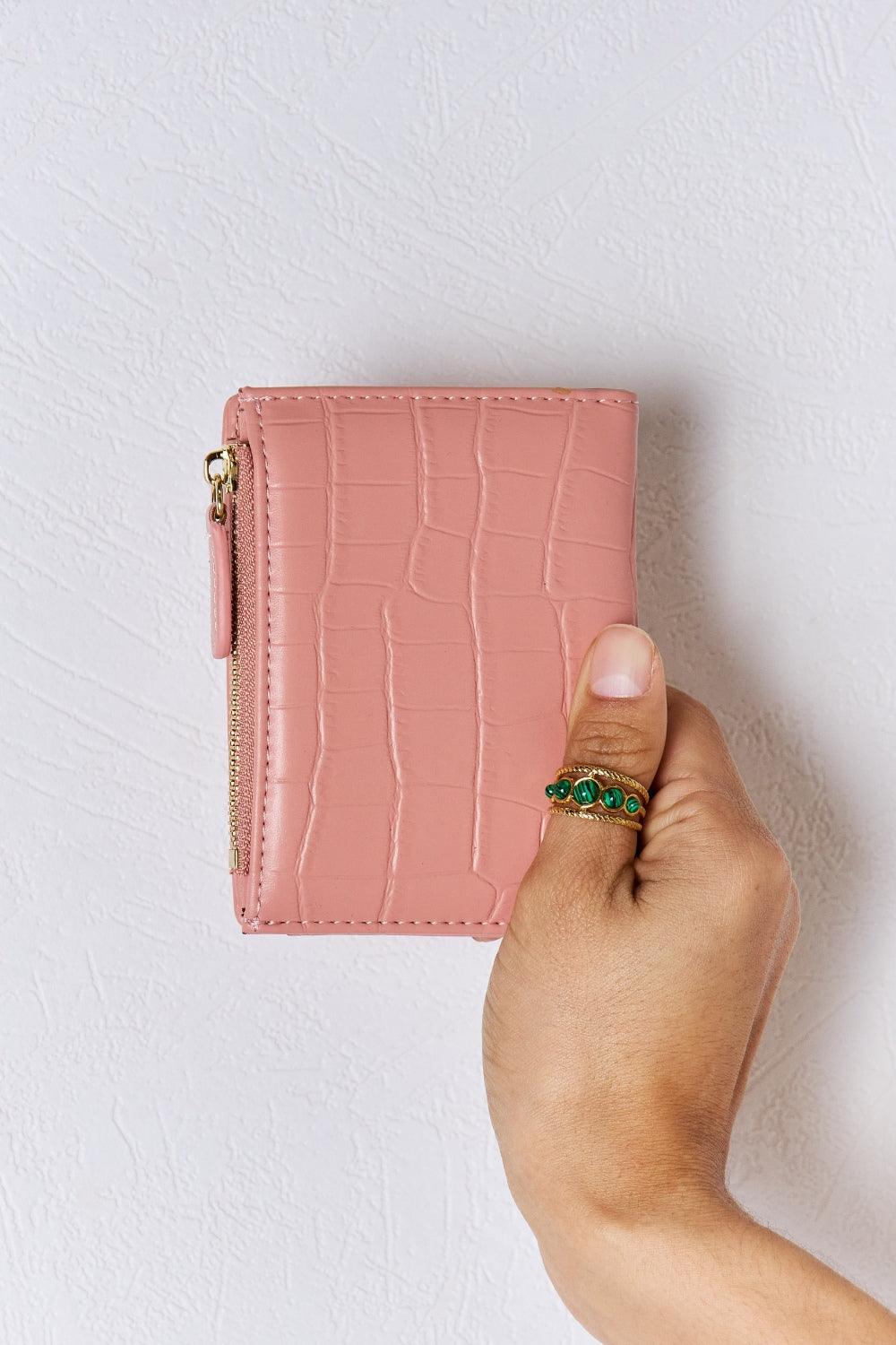 David Jones Texture PU Leather Mini Wallet Carauana Store