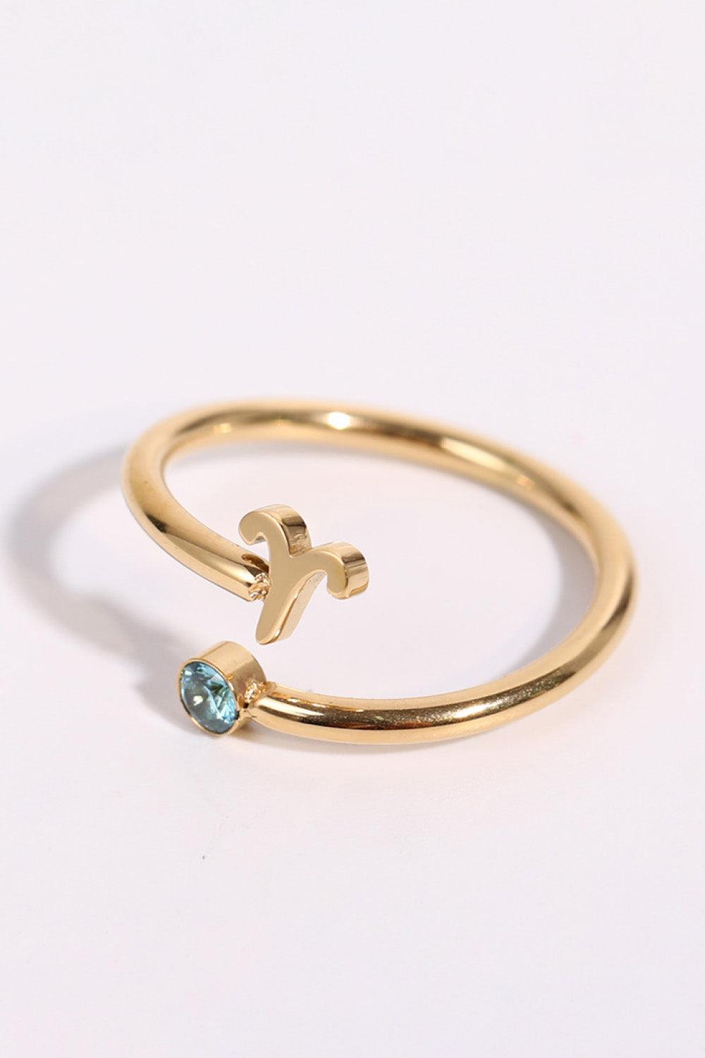 Constellation Stainless Steel Bypass Ring Carauana Store