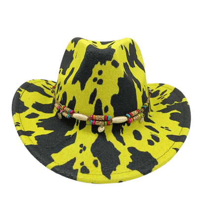 cowboy hat monochrome felt Unisex