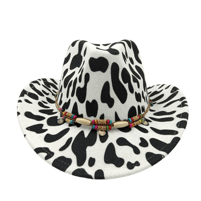 cowboy hat monochrome felt Unisex